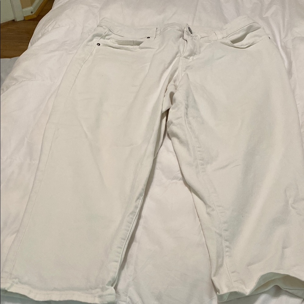 Lane Bryant Off-White Pants